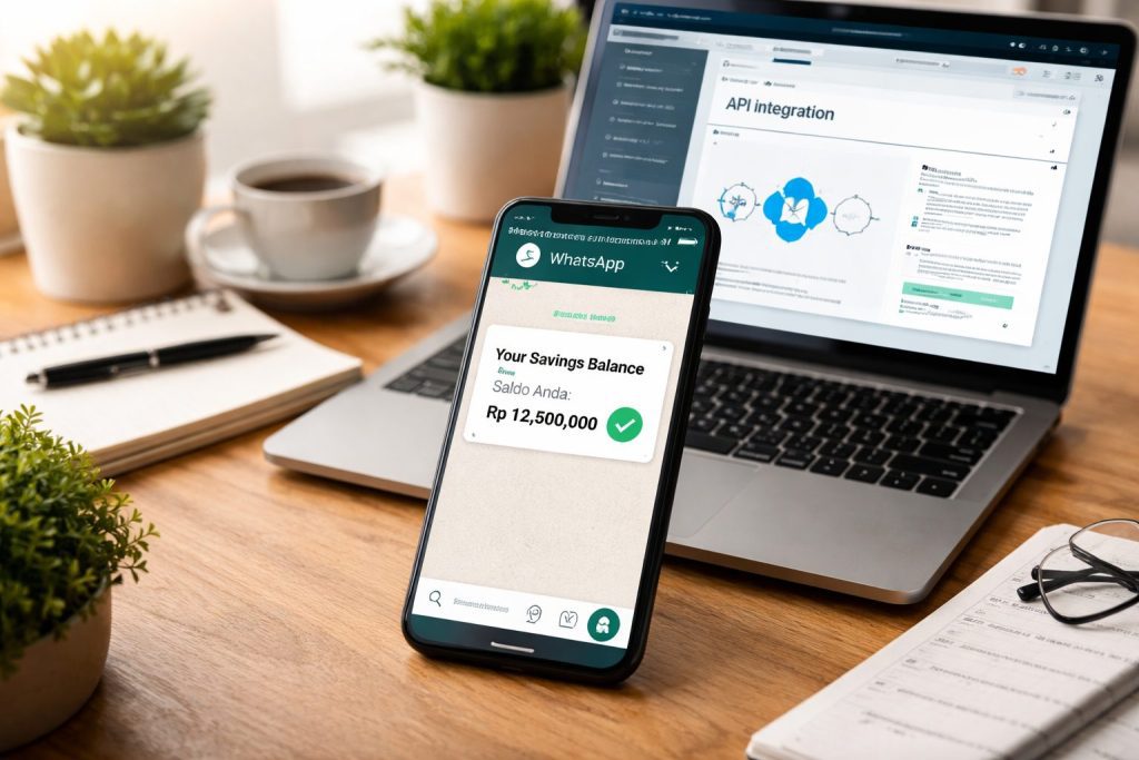 Cara Otomatisasi Cek Saldo Simpanan Anggota Koperasi via WhatsApp Chat