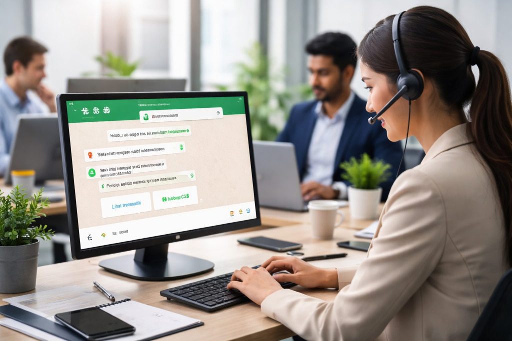 Mengurangi Beban Call Center Bank dengan WhatsApp API
