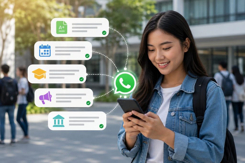 Manajemen Informasi Akademik yang Lebih Personal Melalui Fitur Blast WhatsApp