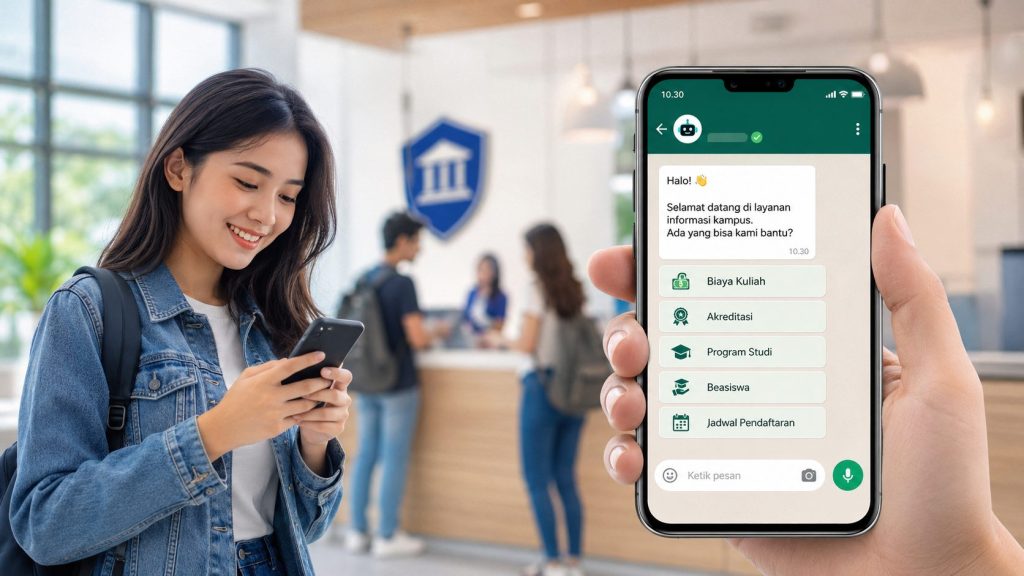 Chatbot WhatsApp Solusi Informasi Kampus