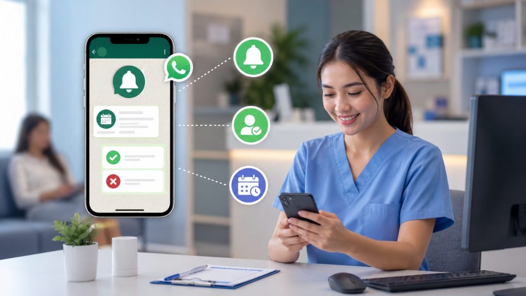 Mengurangi Ketidakhadiran Pasien Melalui Reminder WhatsApp Otomatis